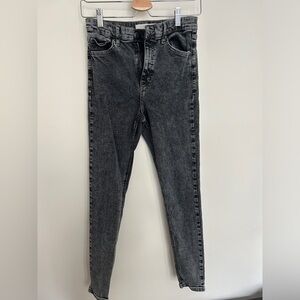 Topshop Jeans - No rips, grey acid wash
